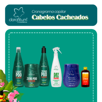 Kit Cronograma Cabelos Cacheados