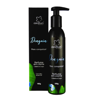 Hidratante Desodorante Perfume em Creme Cabelo e Corpo Denguin  (190g)