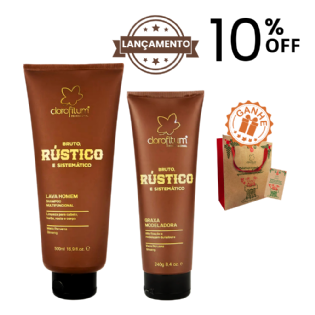 KIT BRUTO, RÚSTICO E SISTEMÁTICO