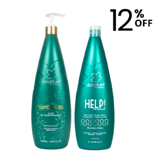 KIT LIMPEZA DETOX E ALISAMENTO